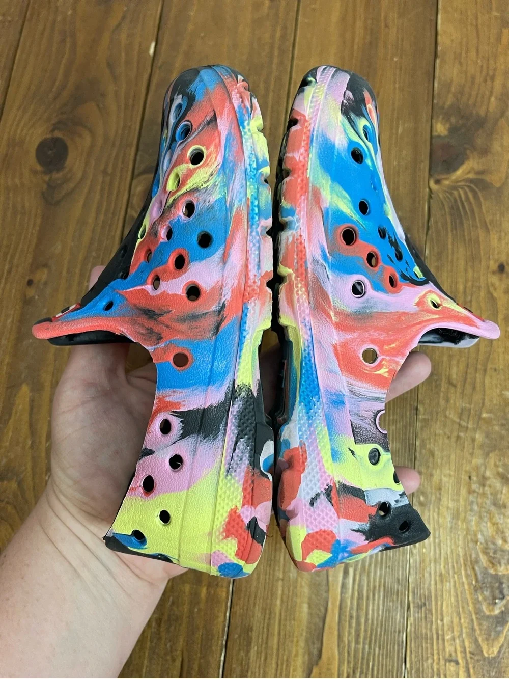 Hunter kids marble water shoes foam outer part only uk size 10